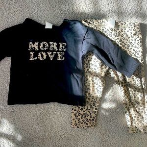 H&M baby girl outfit 6-9 months